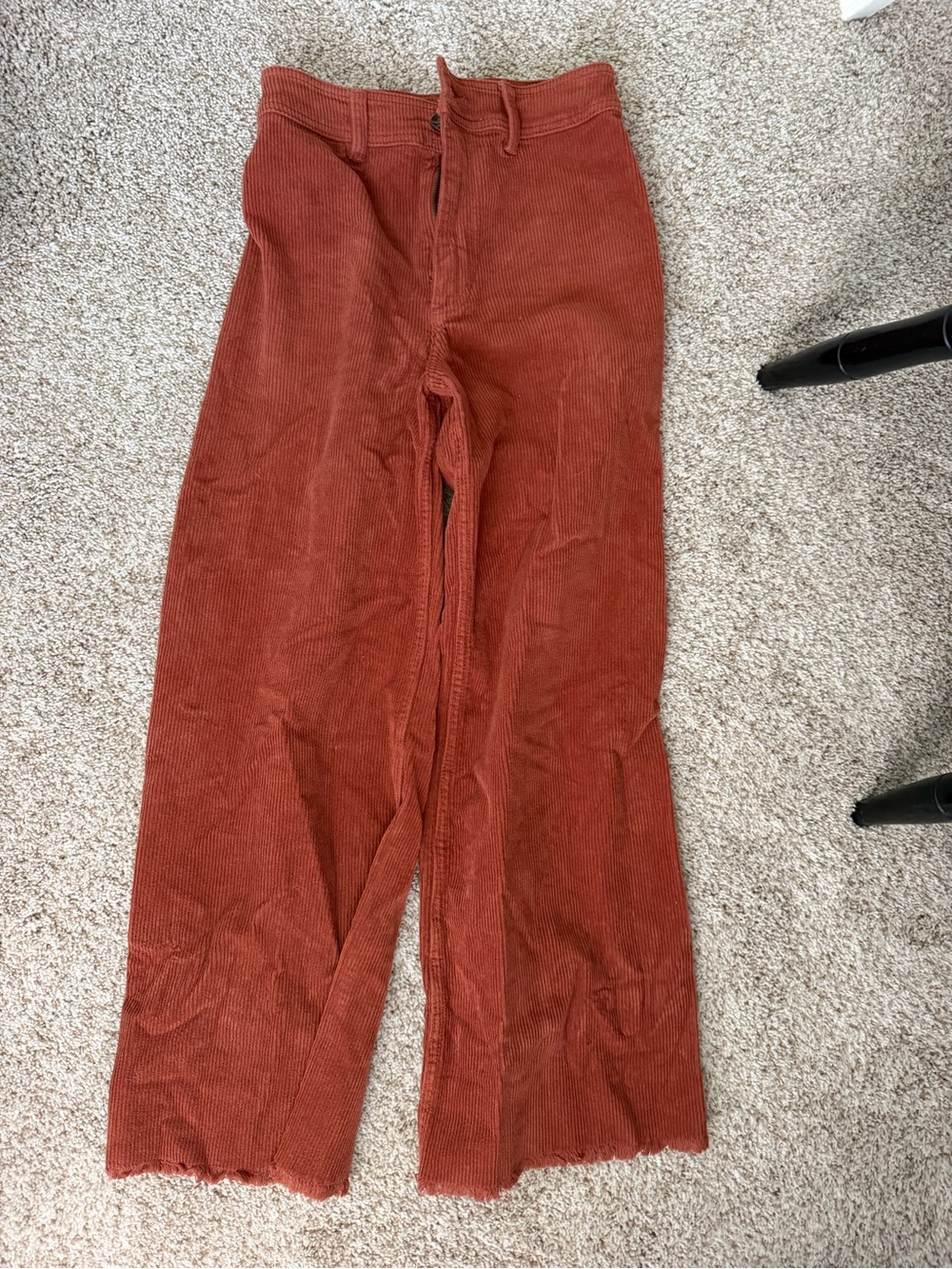 Billabong Rust Orange Corduroy Pants